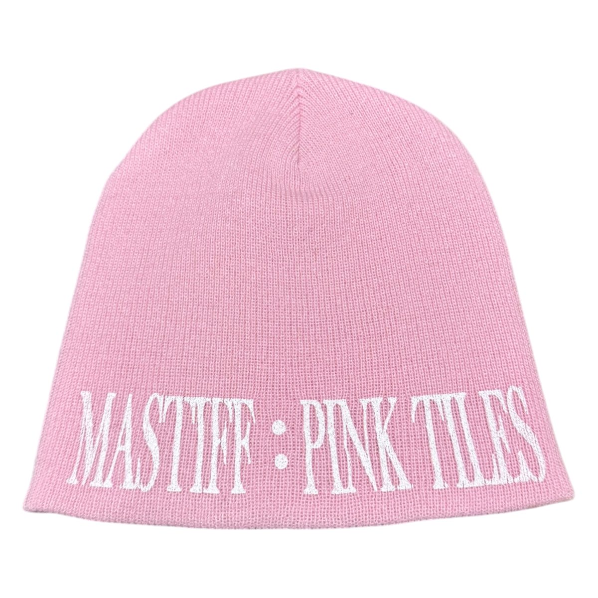 Fuck Cancer Beanie Pink White