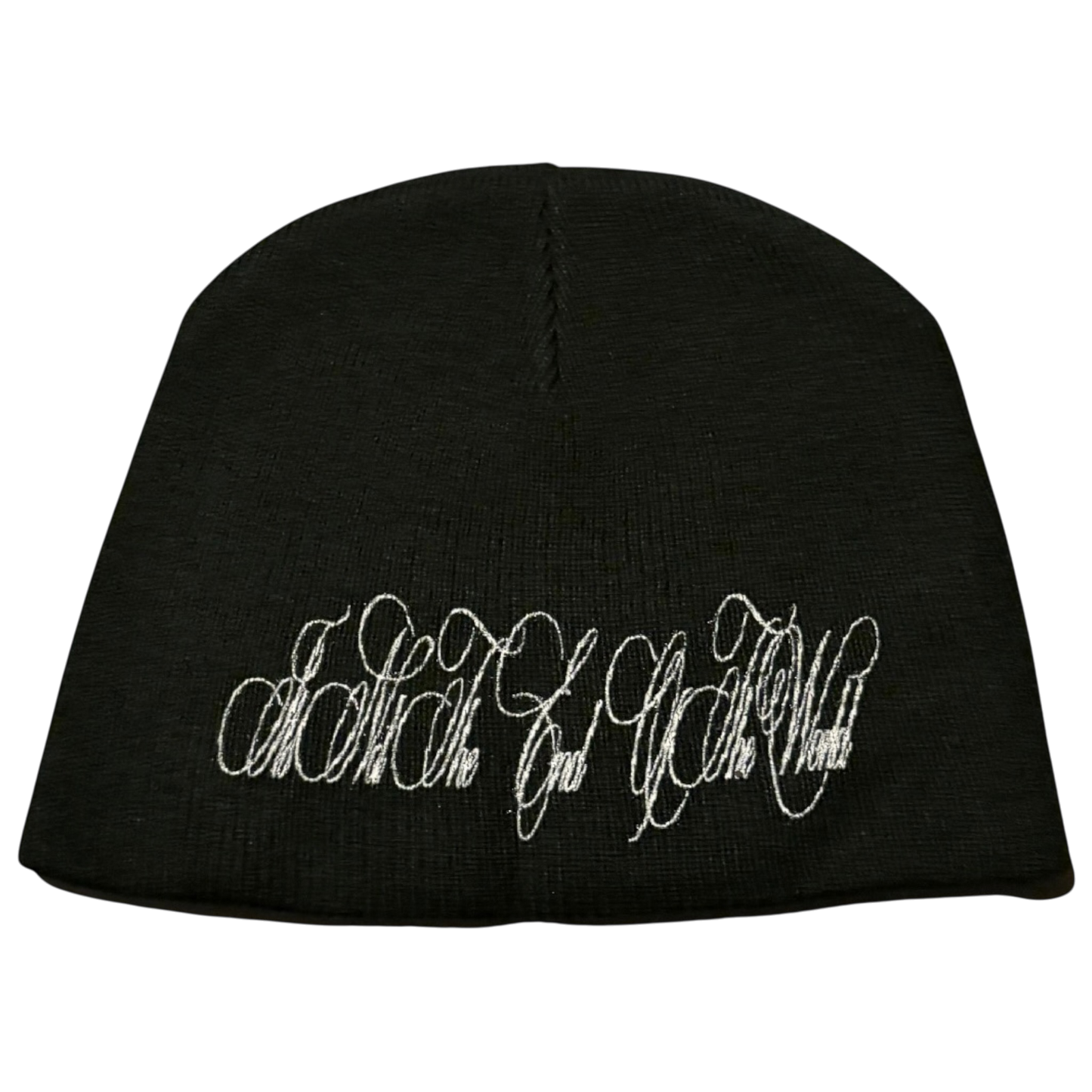 End Of The World Beanie Black