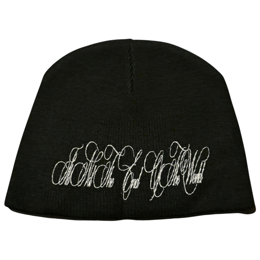 End Of The World Beanie Black